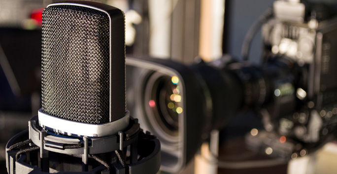 Microphone and camera
